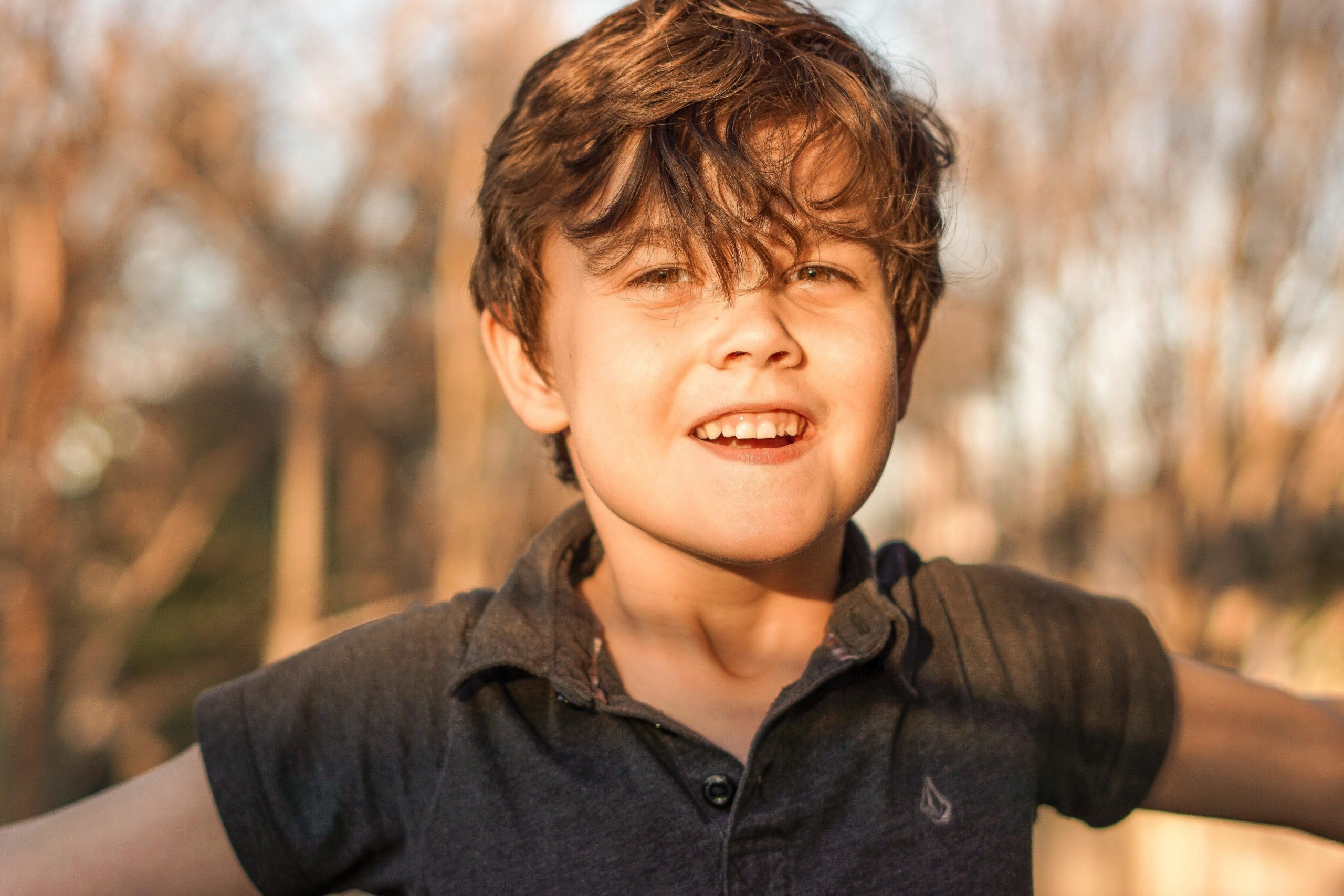 Photograph of a young boy.