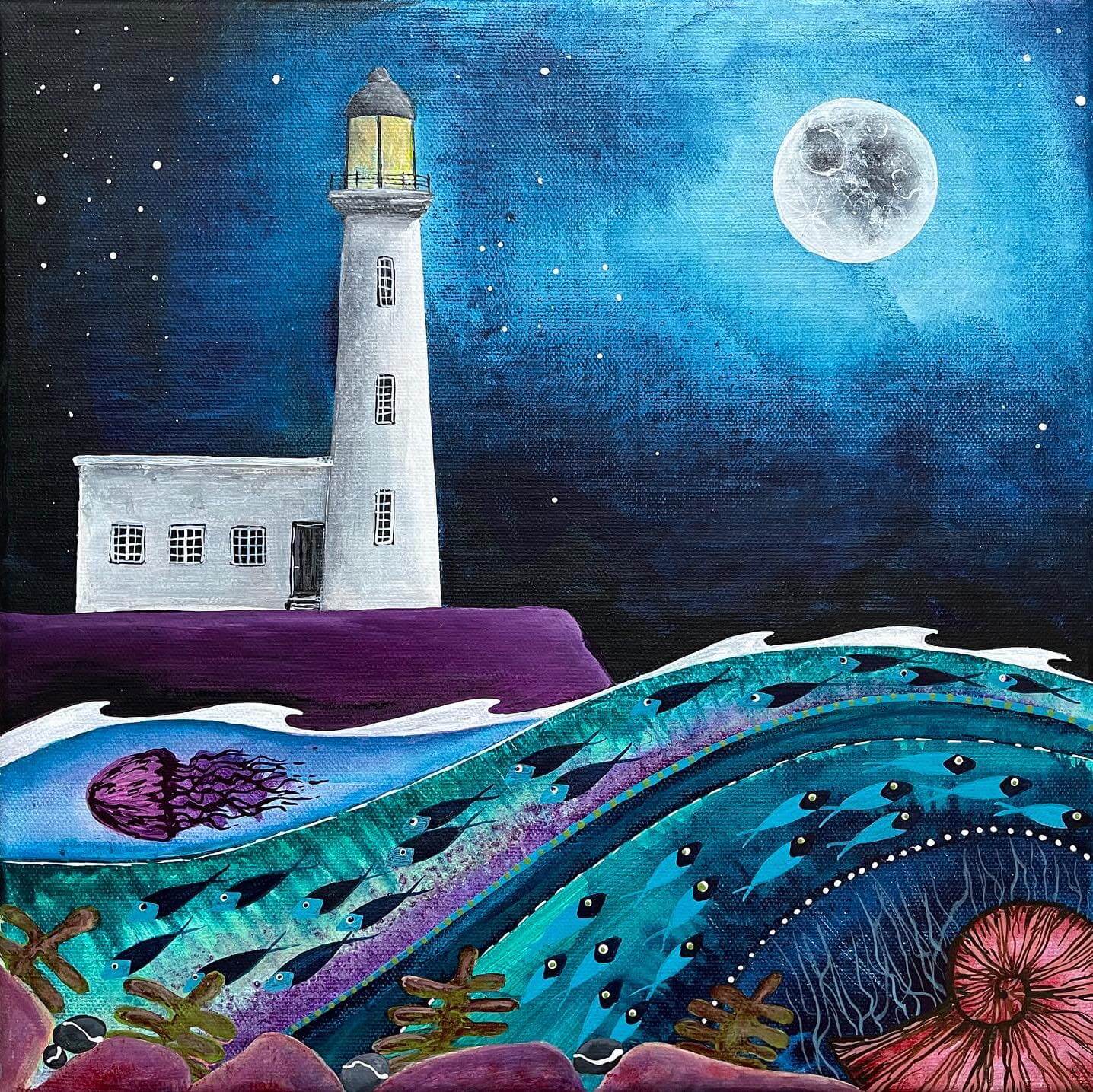 Painting by sea-inspired 