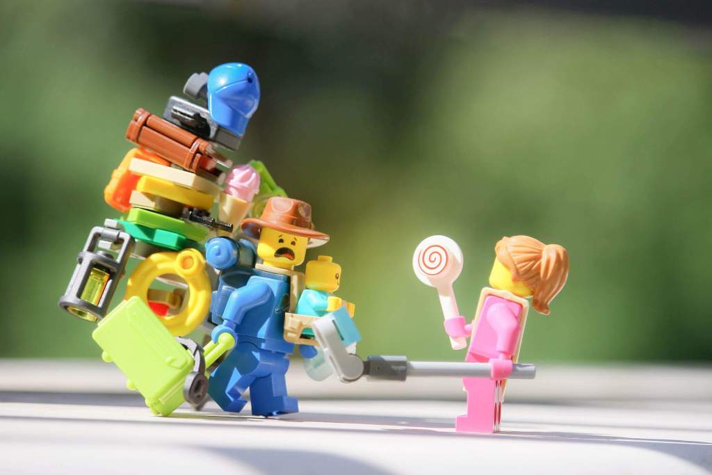 Photography of a LEGO family by toy photographer Yana Sekulova