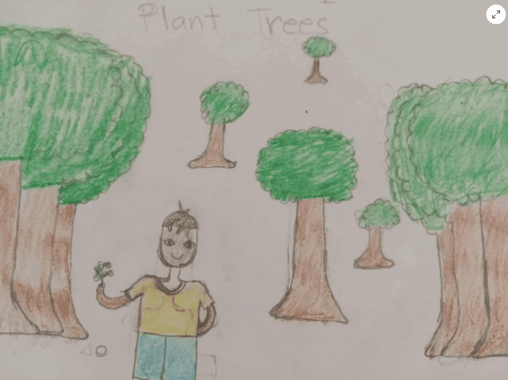 Plant a tree and change the world.