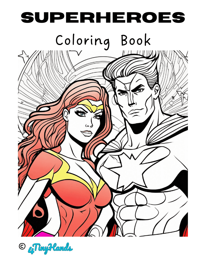 Discover Your Inner Superhero: A Journey Through Coloring