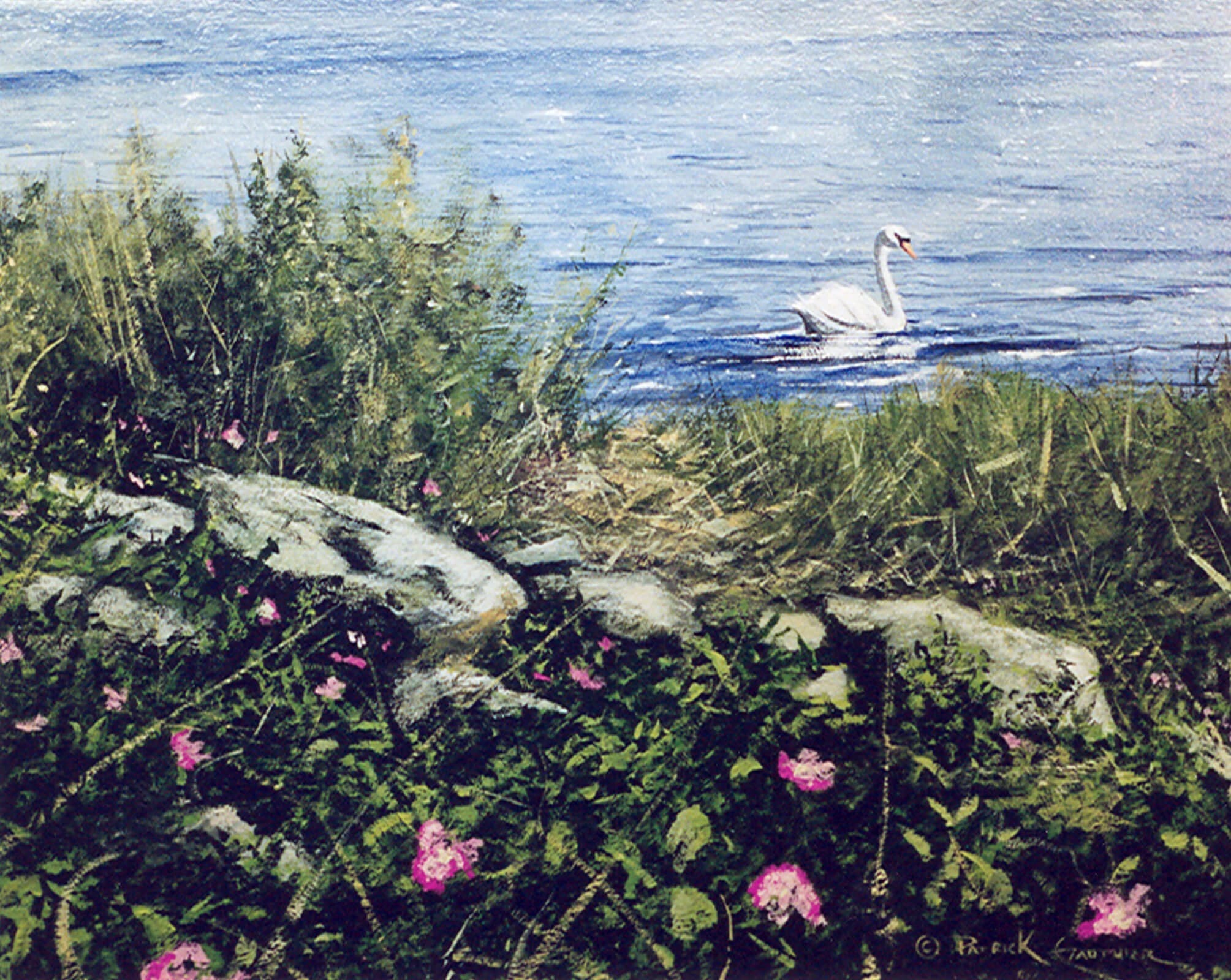 artist patrick gauthier avondale swan realism
