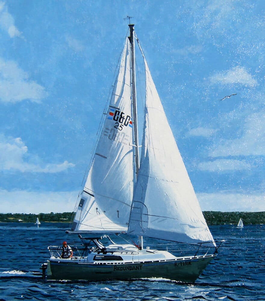 artist patrick gauthier sailing realism