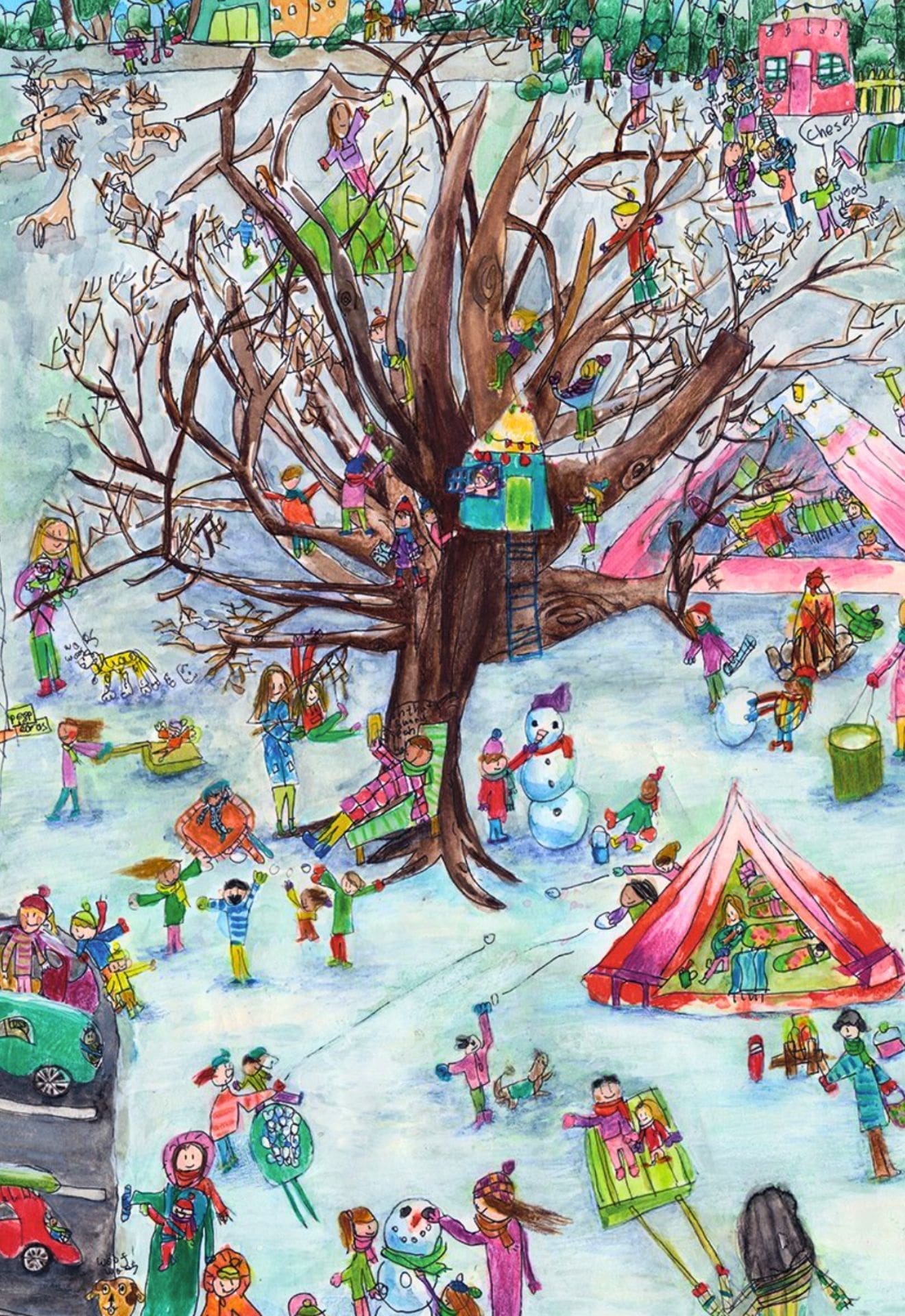Experience the World of Child Artist Chloe (UK, age 9)