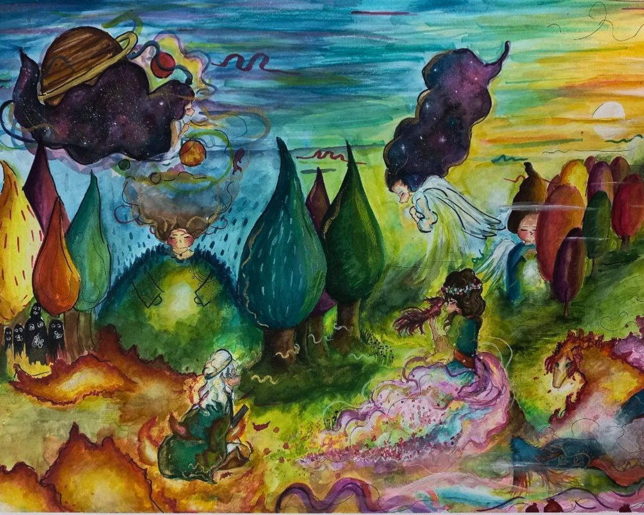 Artwork by Anahita Aryaeenasab