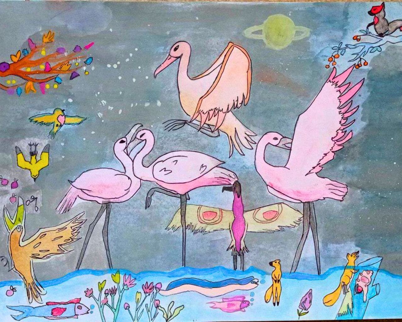 Artwork by Anisa Khadem Kimiyaei 