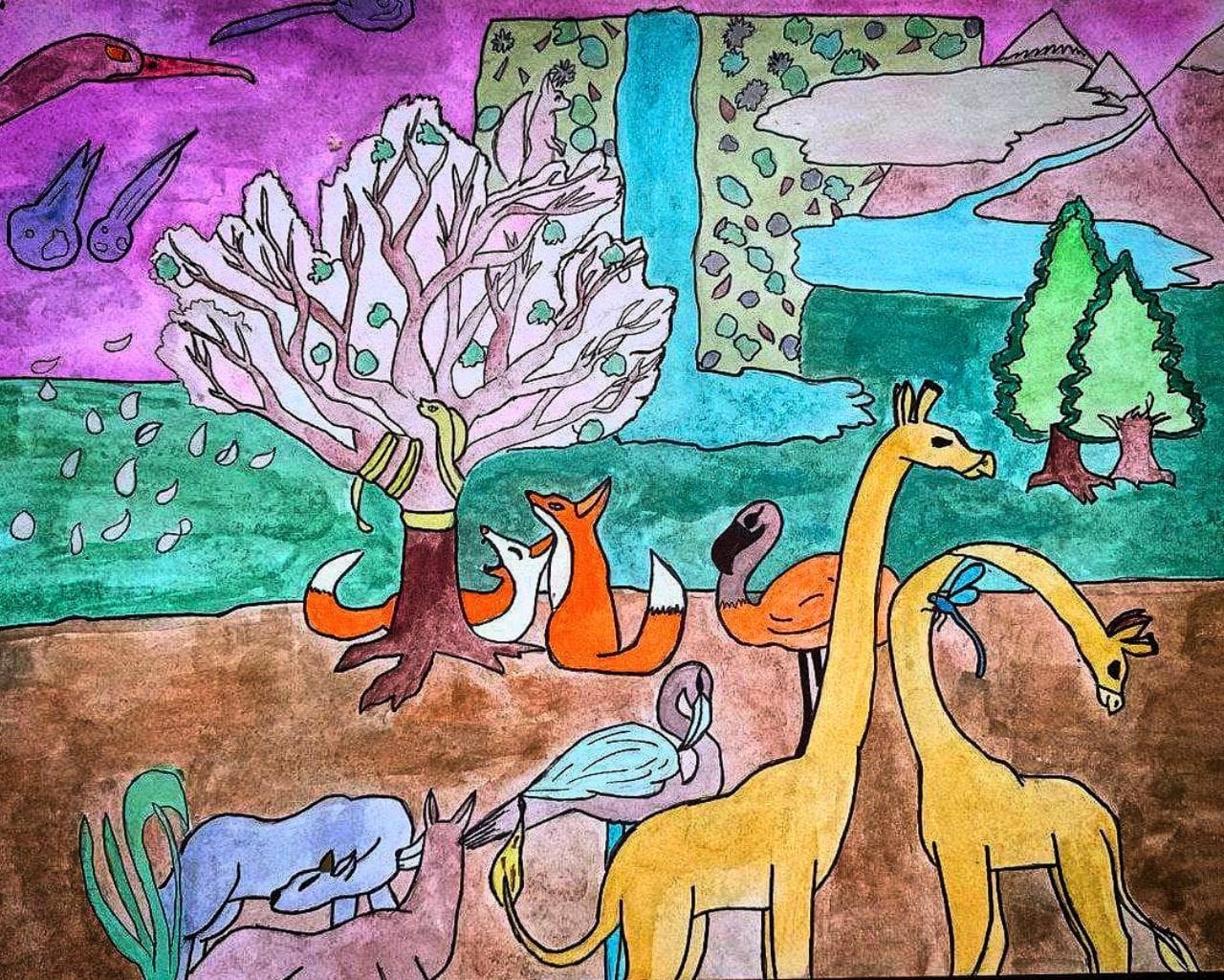 Artwork by Anisa Khadem Kimiyaei