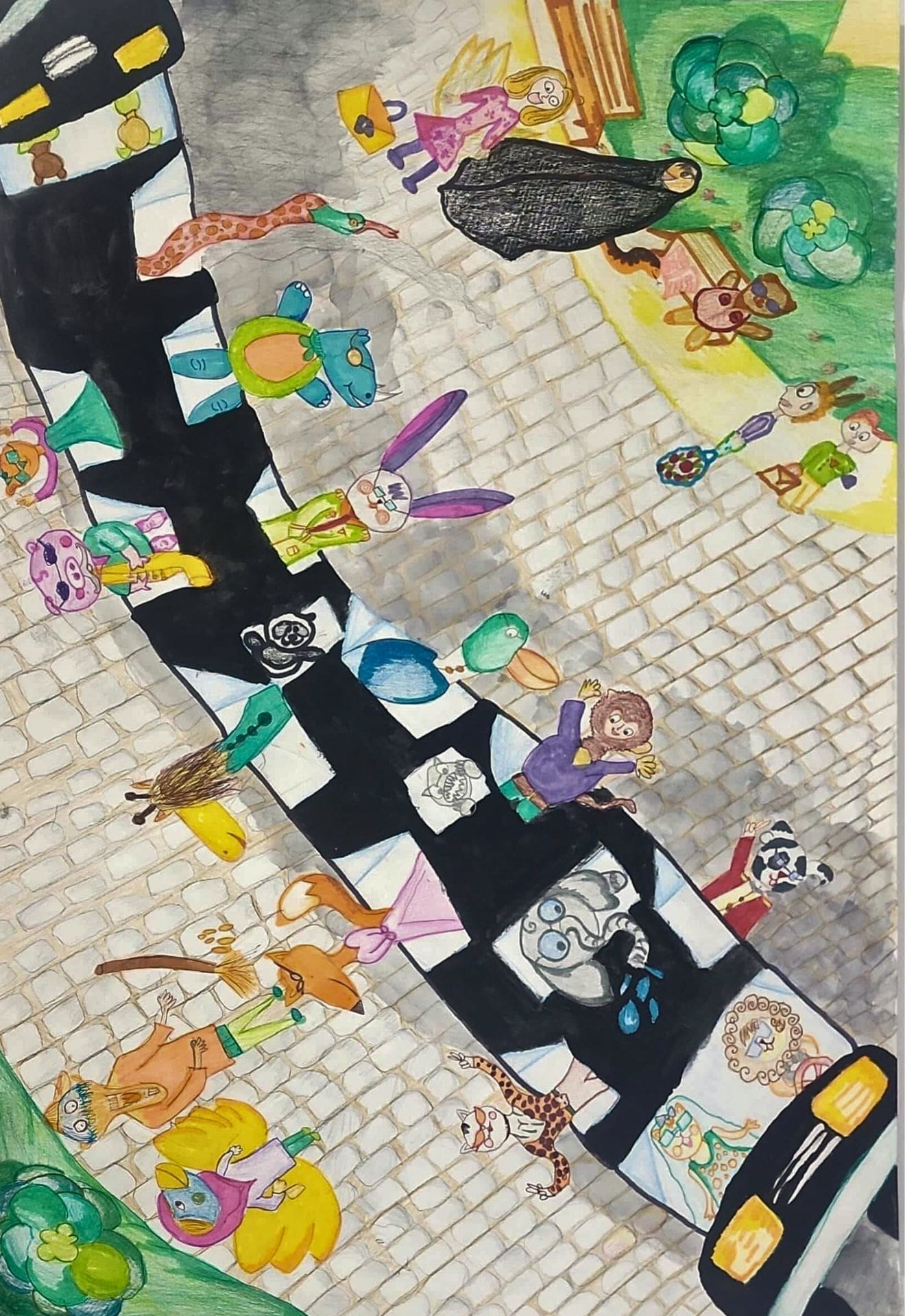 Artwork by Elena Nakhbeh Zaree