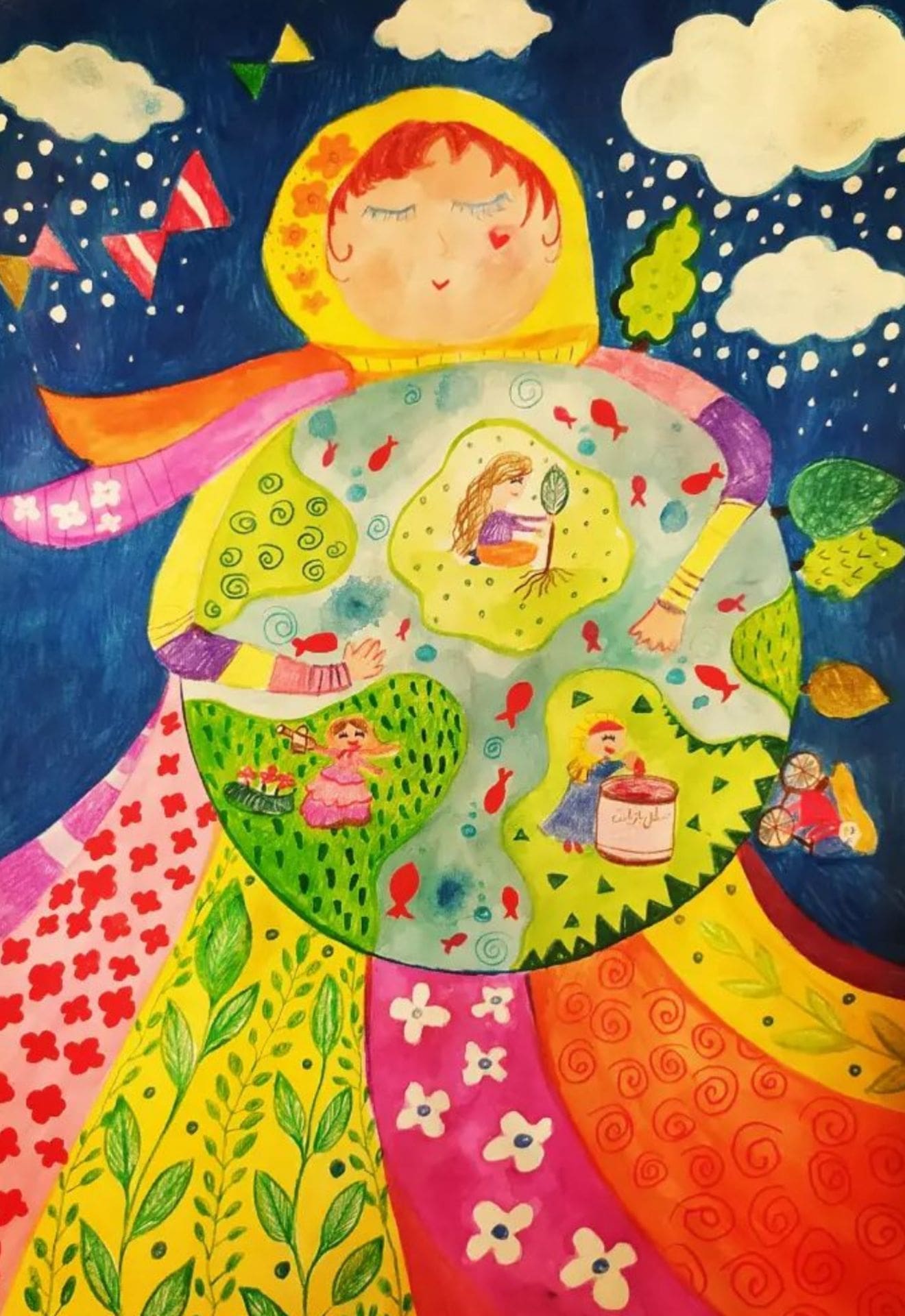Artwork by Fateme Masoumi