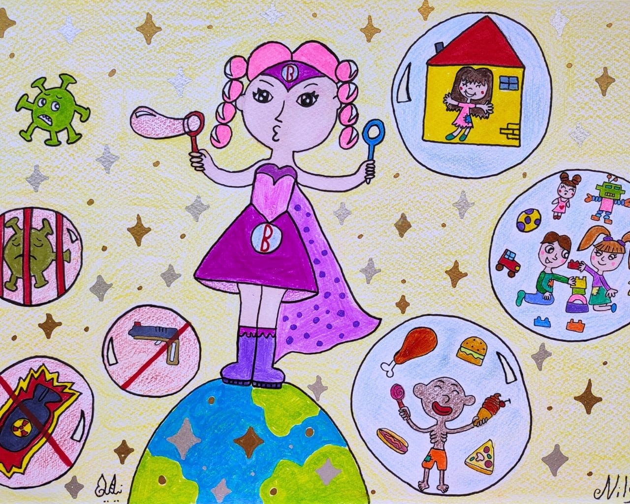 Artwork by Nilya Sadat Mirrezaie 
