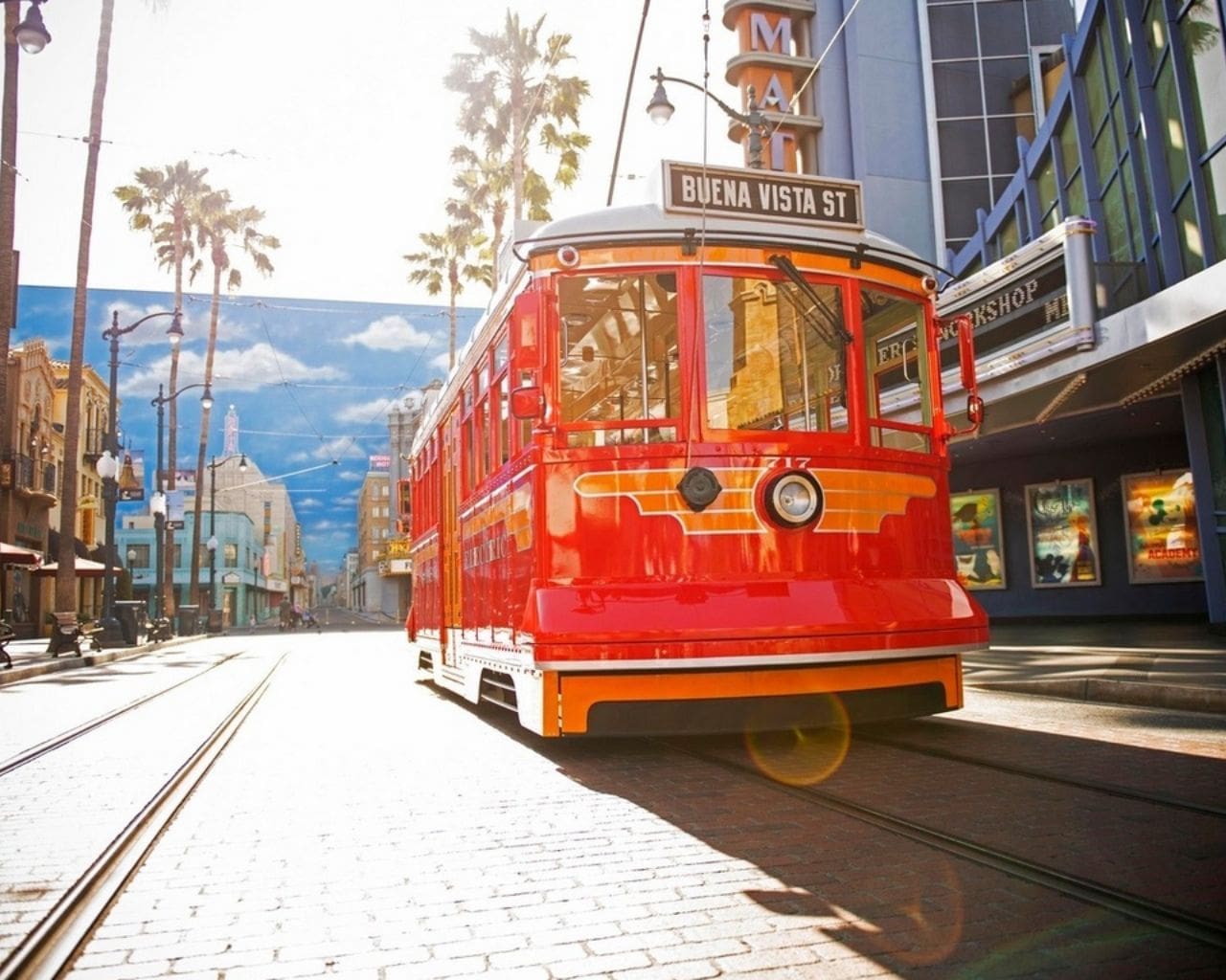 buena vista street disneyland
